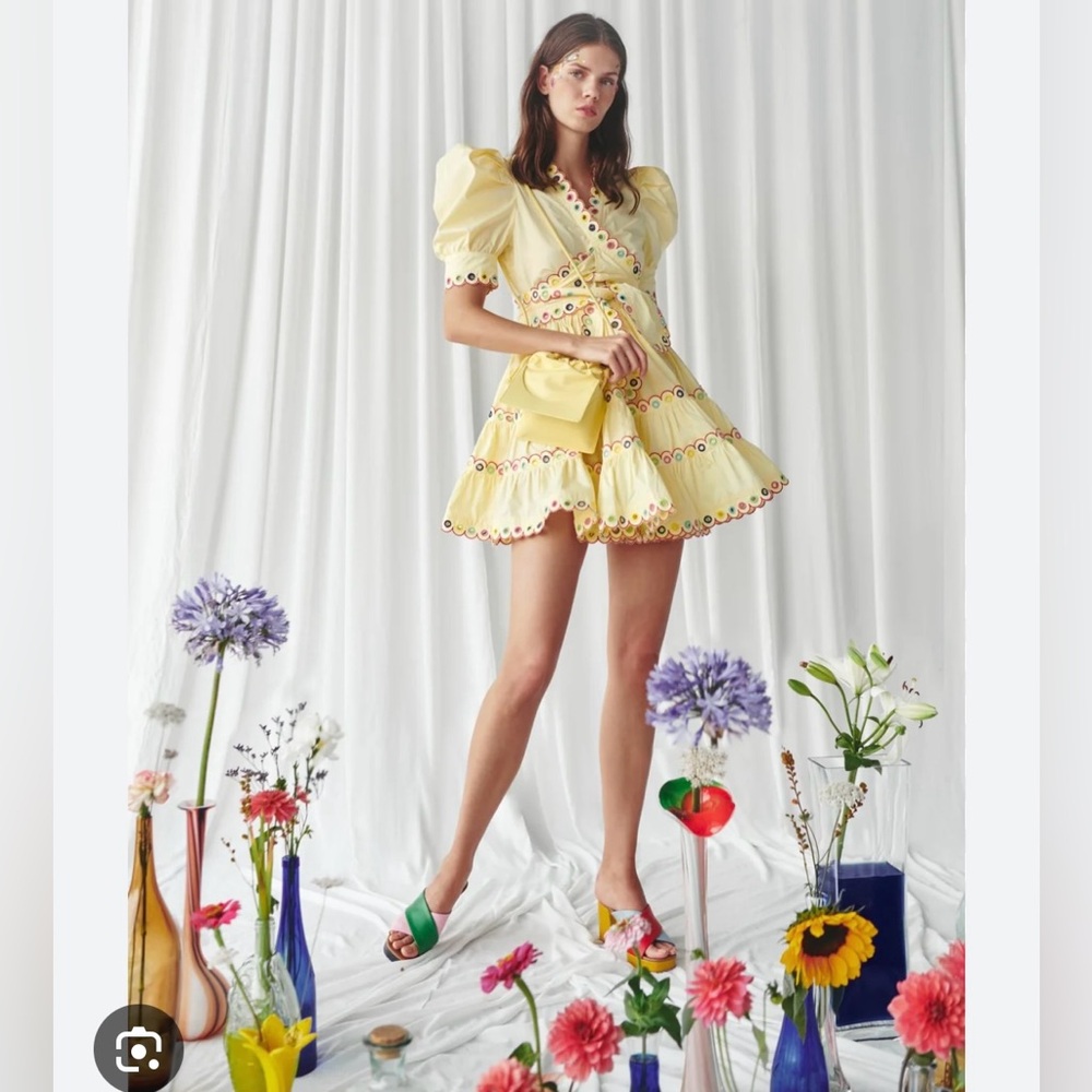 Celia B Einar dress in yellow - sold out online